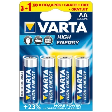 Baterijas Varta, AA