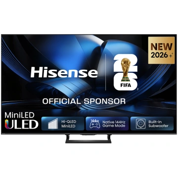 Hisense U7SE, 75"", 4K UHD, ULED Mini LED, melna -