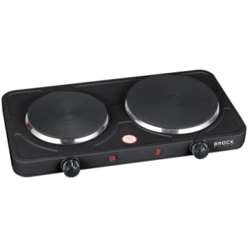 Divriņķu elektriskā plītiņa BROCK EP 200 BK, 2500W