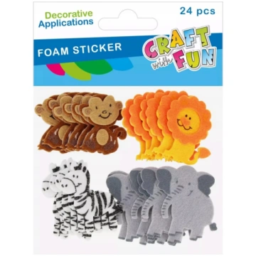 Craft with Fun Ozdoba Safari EVA Sprzyl 24SZT CF 1
