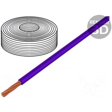 Wire | LifY | stranded | Cu | 1x0,25mm2 | PVC | vi