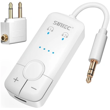 Airfly Bluetooth 5.3 Adapter für Flugzeug, Dual-Ve