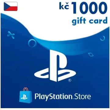 PSN Karte 1000 CZK (Čehija) - PlayStation Dāvanu K