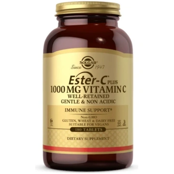 SOLGAR Ester C Plus - C vitamīns 1000 mg (180 tabl