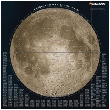 Celestron Mēness karte
