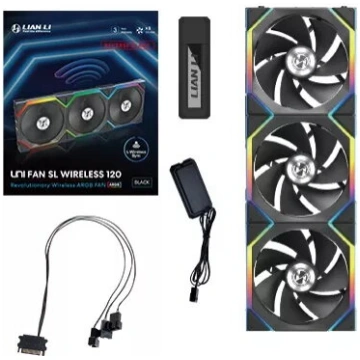 Ventilators Lian Li UNI FAN SL Wireless 120 Revers