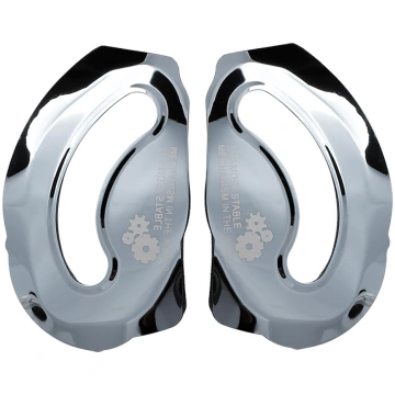 LS2 PLATE RATCHET - Melns hroms