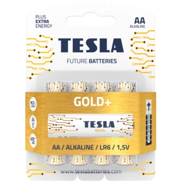 Tesla Baterijas AA "Gold+", 4 gab