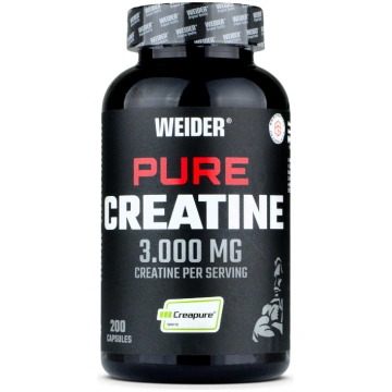 Pure Creatine Capsules Weider 200 kapsulas