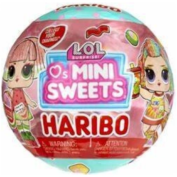 Lelle ar pārsteigumu L.O.L Mini Sweets Haribo