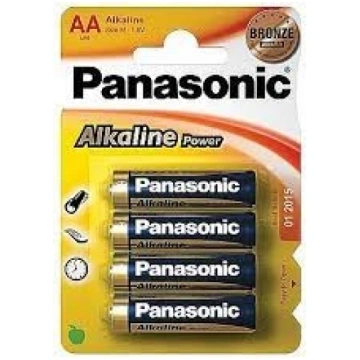 Baterijas AA Panasonic 4gab