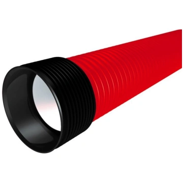 EVOCAB SUPER HARD caurule, 110 mm, 6 m, sarkana EV