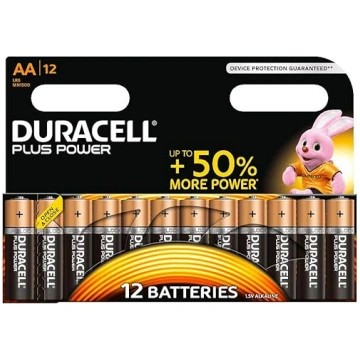 Duracell Plus Power AA baterijas, 12 gab. ANEB0761