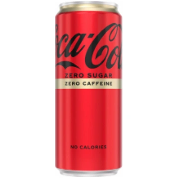 Gāzēts dzēriens COCA COLA Zero Caffeine, bundžā, 0