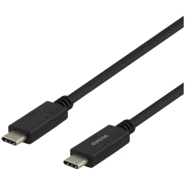 Deltaco USBC-2003M USB Kabel USB 2.0 3 m Schwarz (