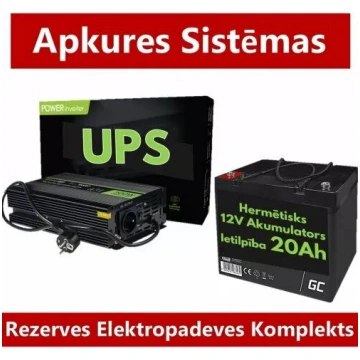 Rezerves komplekts elektriskajai apkures sistēmai