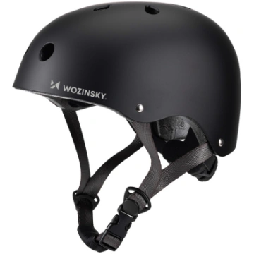 Wozinsky viegls BMX/skrejriteņa ķivere M – melna -
