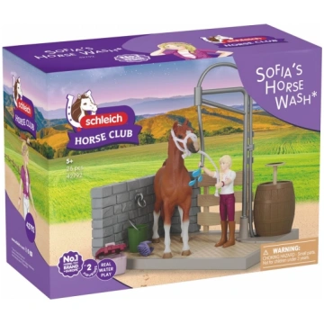 SCHLEICH HORSE CLUB Sofijas zirgu mazgātava