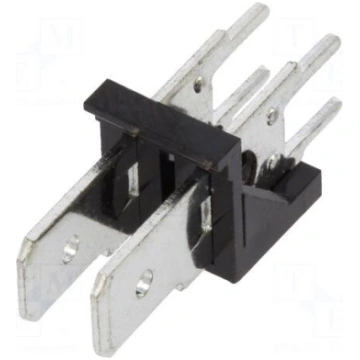 Terminal: spade terminal strip | 6.3mm | THT | 250