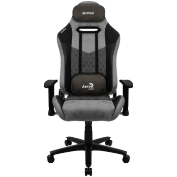 AeroCool Gaming Stuhl DUKE Alcantara style Ash Bla