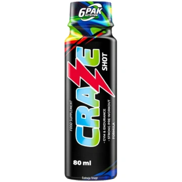 Craze Shot 80 ml 6PAK Nutrition Orange