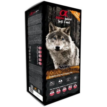 Alpha Spirit MULTIPROTEĪNS 85% GAĻAS pusmitrā barī