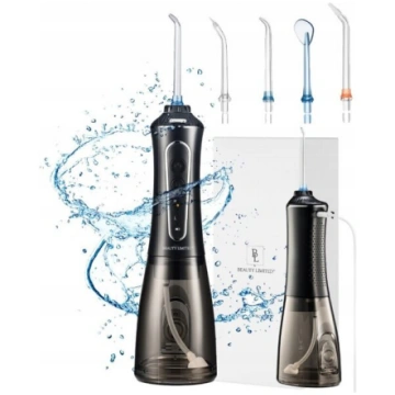 Bezvadu mutes irigators DenticSmart Black ar 5 spi