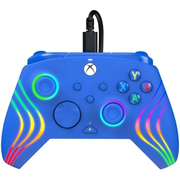 PDP Afterglow Wave Wired Controller - Blue PC, Xbo