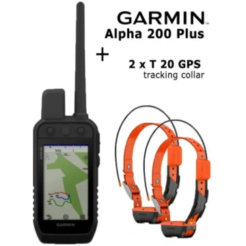 GARMIN Alpha 300 Handheld + 2 x T20 Collar, Advanc