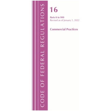 Code of Federal Regulations, Title 16 Commercial P