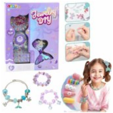 LEAN Toys Beauty Set Jewelry Bracelet Beads Hairpi