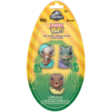 Pocket POP Egg blister 3 figures Jurassic World