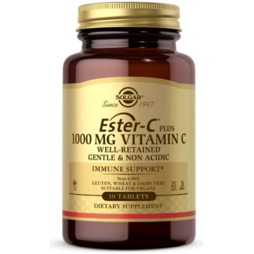 SOLGAR Ester C Plus - C vitamīns 1000 mg (30 table