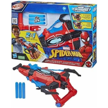 Marvel Spider-Man Dart & Splash Nerf Blaster, 2-in