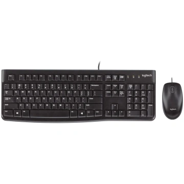 Logitech KEYBOARD +MOUSE COMBO MK120/BLACK 920-002