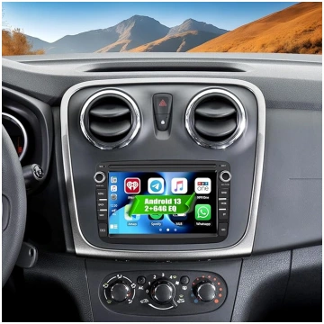 CAMECHO 2+64G Android 13 auto radio priekš Renault