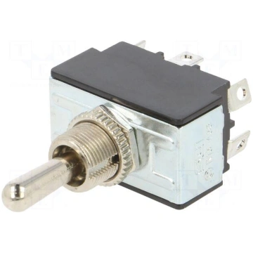 Switch: toggle | Pos: 3 | DPDT | ON-OFF-ON | 21A/1