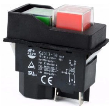 Slēdzis DPST 16A 230V E-SWITCH