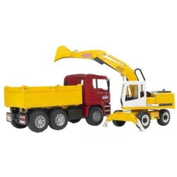 bruder MAN TGA dump truck 02751