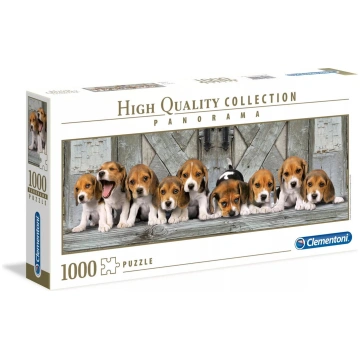 Puzle Clementoni Beagles 1000 det., dzīvnieki, iet