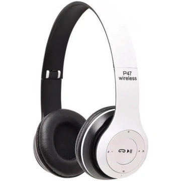 P47 bezvadu Bluetooth austiņas salokāmas HIFI ster