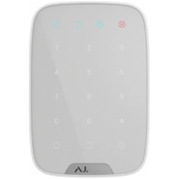 Ajax KeyPad Wireless touch keyboard (white)