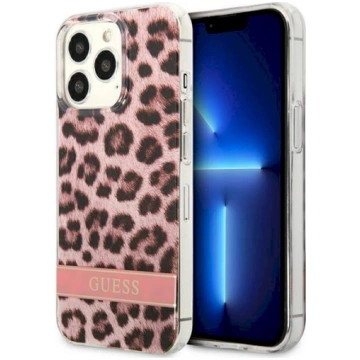 Guess GUHCP13LHSLEOP Leopard Aizsargapvalks priekš