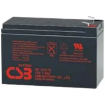 CSB Battery Battery 12V 7.2Ah F1 | GP1272F1 456220