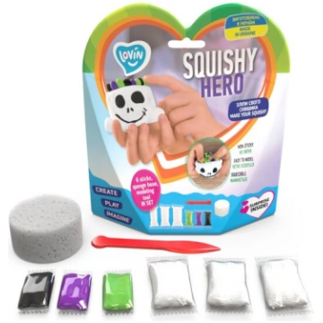 Izveidojiet pats savu Squishy Hero KUU KERGE SAVI