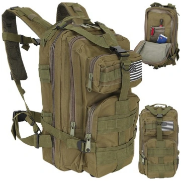 Trizand 00023243 militārā stila mugursoma, 26L, za