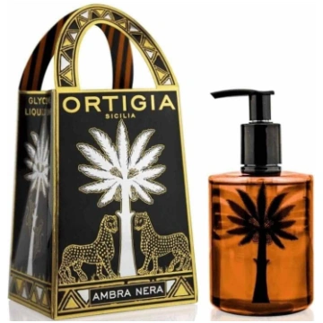 Ambra Nera Sapone Liquido Ortigia