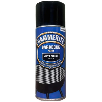 Krāsa metālam HAMMERITE BBQ 400ml, karstumizturīga