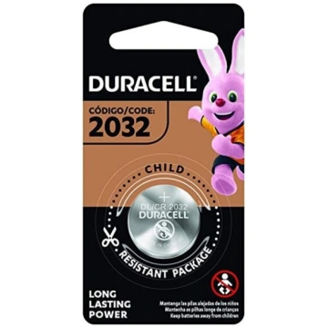 Baterija Duracell, CR2032 (DL2032), 1 gab