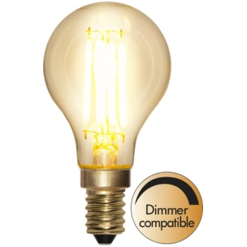 LED spuldze dekoratīva Star Trading E14 P45 Soft G